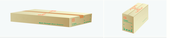 Unfold / Fold Walk Through Metal Detector Door Frame Digital Signal Control