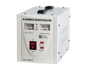 China AC Voltage Stabilizer , 1000VA Relay Type Automatic Stabilizer / Voltage Regulator For Refrigerator on sale