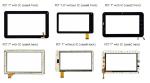 High Resolution Projected Capacitive Touchscreen Panel 7 Inch With Multi Point