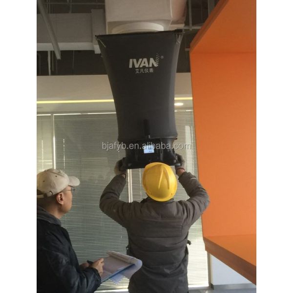 0.1C Temperature Resolving Power Electronic AF610 Air Volume Hood for Airflow Control