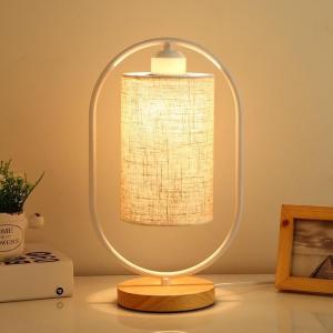 China Chinese Style Table Lamp Bedroom Bedside Lights Vintage Wooden table lamp(WH-MTB-101) on sale