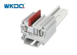 FBS 10-4 Spring Clamp Terminal Block , Compression Terminal Block Plug In Bridge