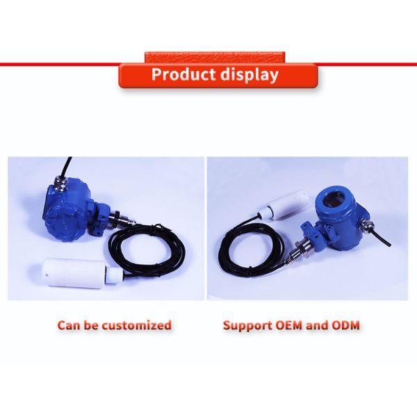 Corrosion Resistant Liquid Level Transmitter UNIVO UBPT500-602TS with Digital Display