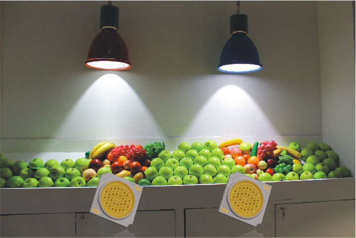 Wholesale 4800-5300K 30W Led Cob Chips High Cri Fresh Light Epistar Chip from china suppliers