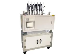 Wholesale 100mm Span Of Sample Supports HDT VICAT Testing Machine with ±0.5C Maximum Temperature Error from china suppliers