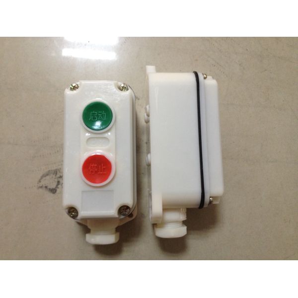 Plastic Explosion Proof On Off Switch , Anti Corrosive Push Button Switch