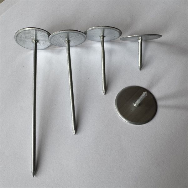 Cup Head CD Weld Pins With Insulated Base For Duct Liner Insulation