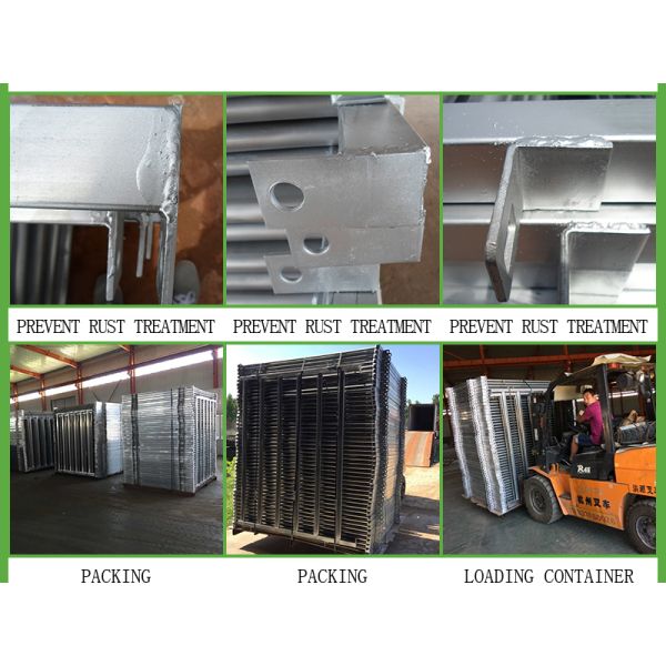 China supplier heavy duty cheap hot dip galvanized cattle yard panels