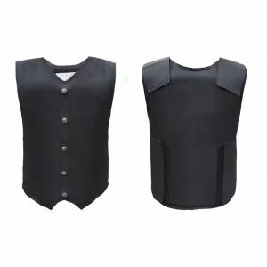 Wholesale Black Army Military Bulletproof Vest Concealable Nij Iiia Stab Proof Close Fitting Men from china suppliers