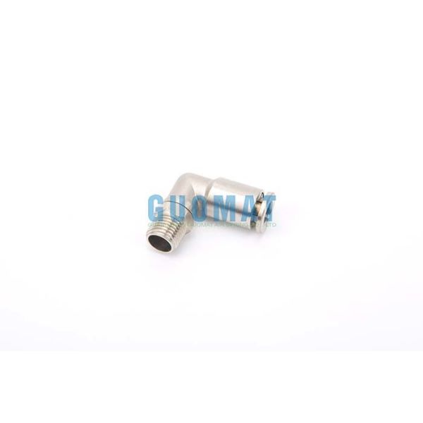 G1 / 8 Air Nozzle Air Spring Kit Quick Connector And Right Angle Turn