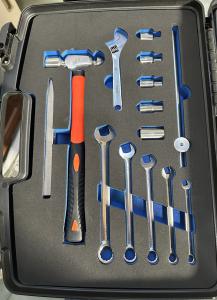 China Non Magnetic Tool Kit For MRI Scanner Repair And Tool Box Set on sale