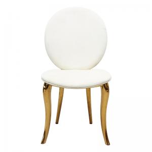 Wholesale Leather Light Luxury High End Dining Room Chairs Modern Simple italian style dining chair from china suppliers