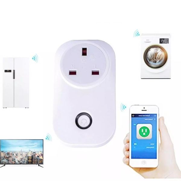 Remote Control Wifi Power Plug , WiFi Smart Socket With USB Power Port