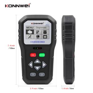 Wholesale Portable Eobd Obd2 Obdii Car Scanner Diagnostic Live Data Code Reader Compatible With OBD2 And CAN Vehicles from china suppliers