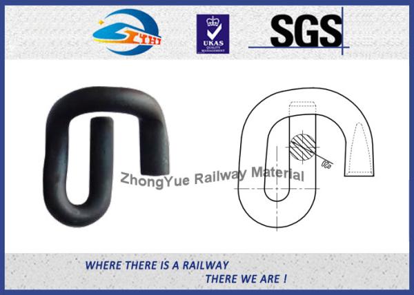 Quality E1609 E1809 E2055 E2091 Railway Elastic Rail Clips Railroad E Type Clamps for sale