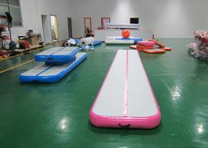 China Commercial Pink Air Track Gymnastics Mat 12m ,10m , 8m , 6m , 3m on sale