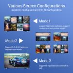 RS232 Control Options 8 HDMI Input Multi-Screen Display Controller for