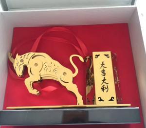 China Hot Sale Private Custom Chinese Zodiac Gift Stainless Steel Product on sale