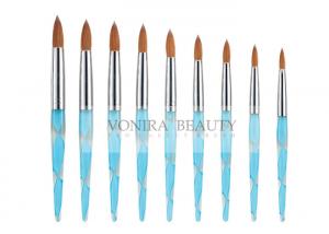 China 3D Effect Painting Acrylic Nail Art Brush Kit With Finest Pure Kolinsky Hair on sale