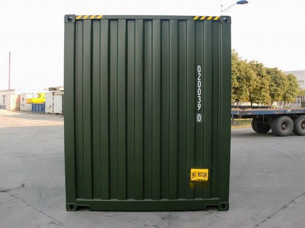 38 CBM Capacity 20ft High Cube Shipping Container with Internal Dimensions 5898 x 2352 x 2695 mm