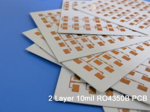 Wholesale Rogers 4350 PCB Double Sided High Frequency Circuit Boards 10 Mil from china suppliers