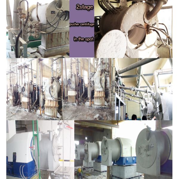 PP Series Sulzer Separator - Centrifuge Two Stage Pusher CE ISO