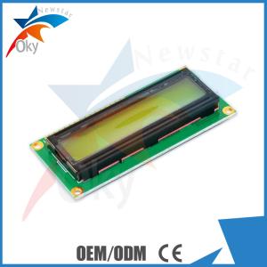 China 16X2 Character Display LCD 1602 Module HD44780 Controller With Yellow Green Backlight on sale