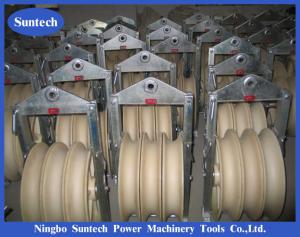 Wholesale Dia 660mm Conductor Stringing Blocks , Stringing Equipment For Overhead Power Lines from china suppliers
