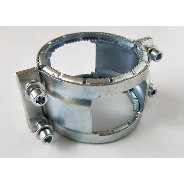 SML DIN 19522 / EN 877 Cast Iron Pipe Grip Collar Coupling With Teeth