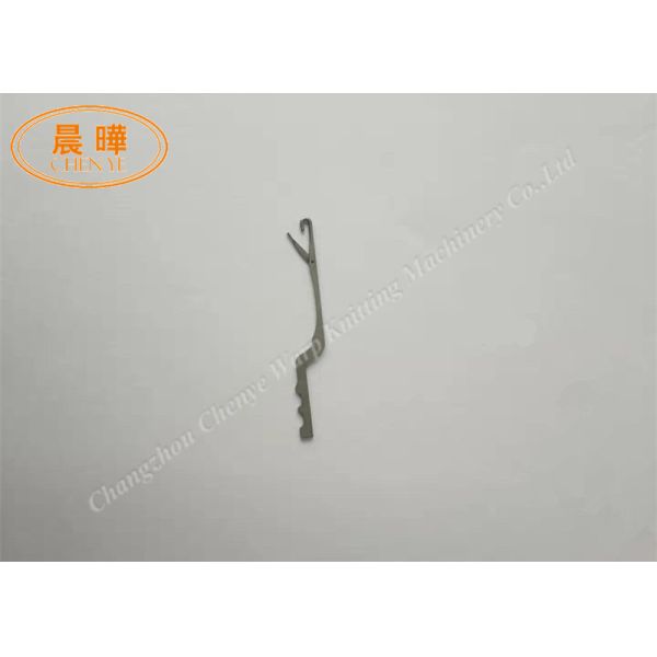 Portable Knitting Spare Parts Raschel Knitting Needle / Guide Needle For Warp Machine