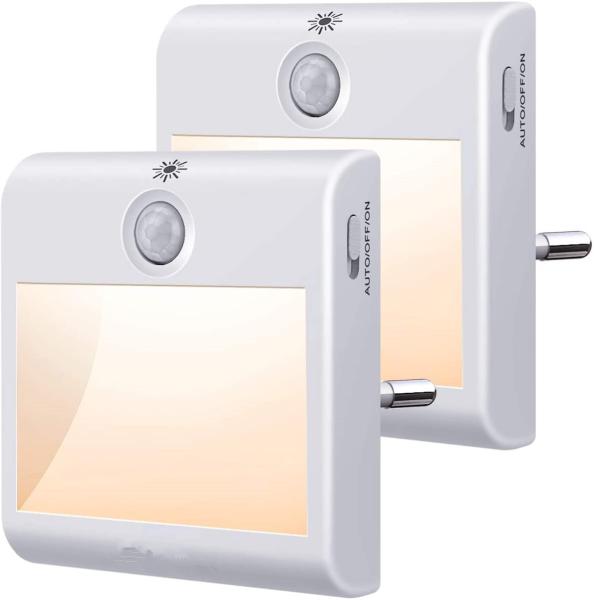 Quality 4m Detection Plug In Led Motion Sensor Night Light for sale