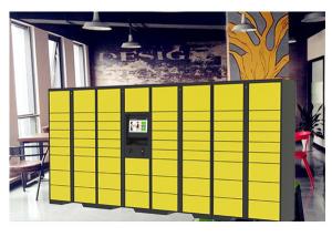 China Network Remote Manage Storage Parcel Delivery Lockers With RFID Card Reader and UV light on sale