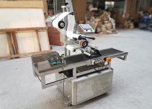 China High Performance Label Applicator Machine / Automatic Box Labeling Machine on sale