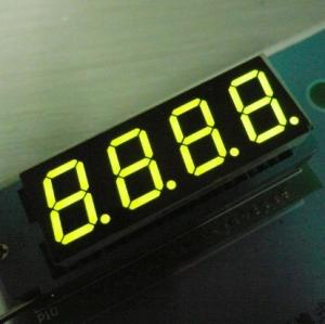 Wholesale 350mm Continuous Green Four Digit 7 Segment LED / Electronic Display Board from china suppliers