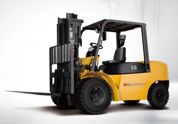 Quality Internal Combustion Counterbalance Forklift Truck 8 ton Diesel Engine Power for sale