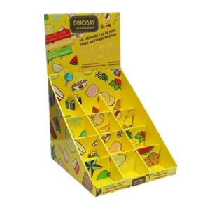 PDQ Custom Cardboard Counter Display Corrugated For Snacks Store