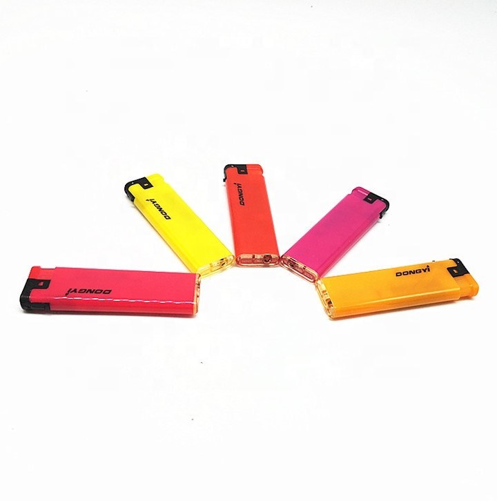 Dy-F015 Model Windproof Jet Flame Lighter Custom Design Printed Logo Lighters