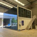 Flexible And Customizable Foldable 20ft Container With Sound Insulation