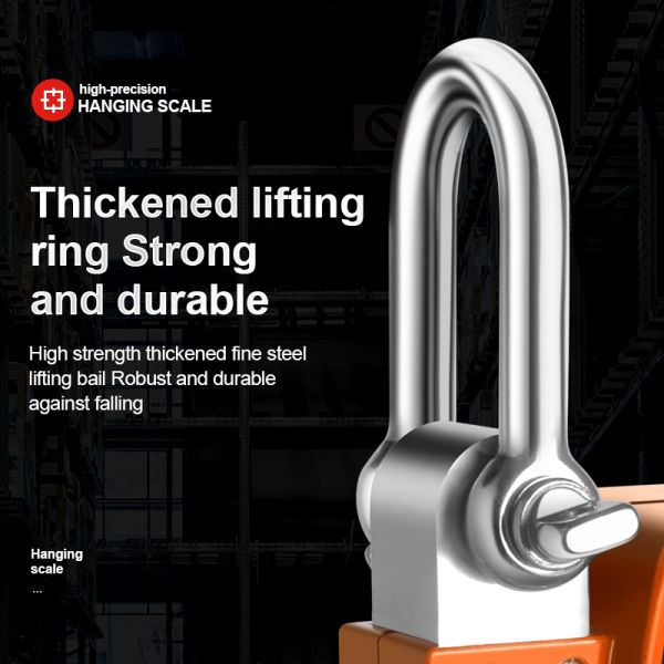 Accurate Weight Measurement Crane Scale with 500KG Capacity LED/LCD Display Heavy-Duty Design and CE ROHS Certification