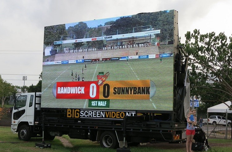 shenzhen mobile led screen trailer for the outdoor advertising