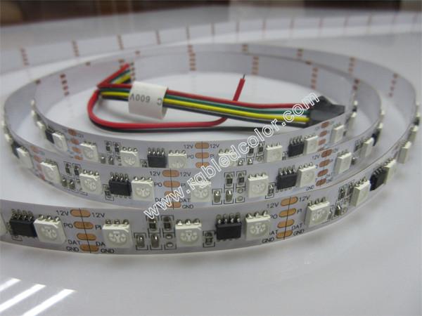 Quality one control three leds dmx rgb led strip for sale