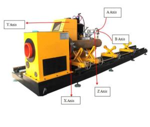 Wholesale High Speed 8 Axis CNC Steel Pipe Cutting bevelling Machines for all Profiles from china suppliers