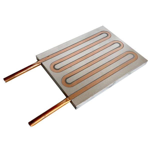 Antirust Aluminum Radiator Heat Sink Cooling Plate 152x200x12mm