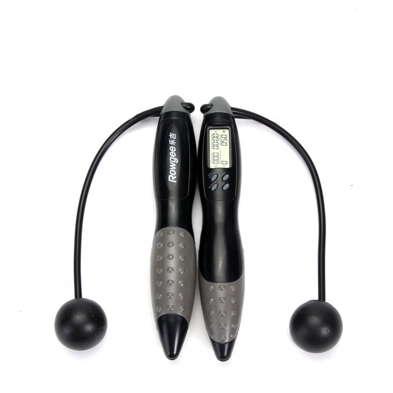 LED Display Cordless Jump Rope With Smart Counter Calorie Calculation Time Setting