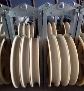 Wholesale 822 Series Nylon Wheel Wire Pulling Conductor Stringing Blocks from china suppliers