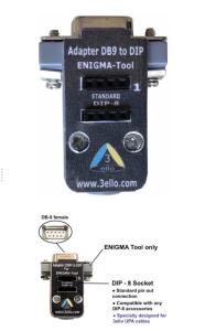 Wholesale Enigma tool adapter DB-9/DIP8 for pogo pin TSSOP /MSOP /SOIC connect DIGI PROG -DP3 programmer device from china suppliers