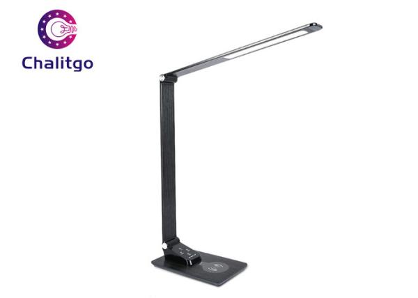 Quality Wireless Charging Dimmable LED Table Lamp Smart Touch Aluminum Alloy Touch Button for sale