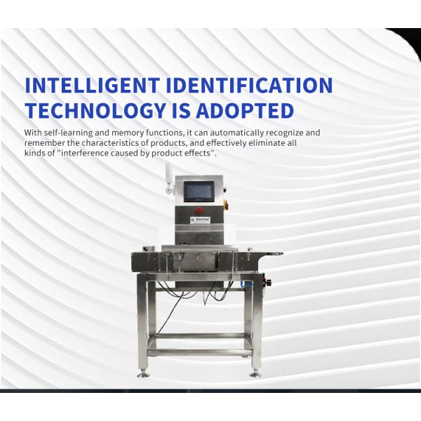 High Accuracy Conveyor Belt Automatic Check Weigher High Speed For Food Industry