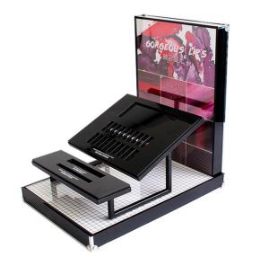 China Toner Serum Countertop Acrylic PDQ Product Display Pantone Printing on sale
