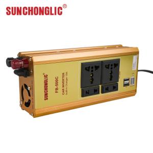 Wholesale 500w modified sine wave inverter socket converter with charger from china suppliers